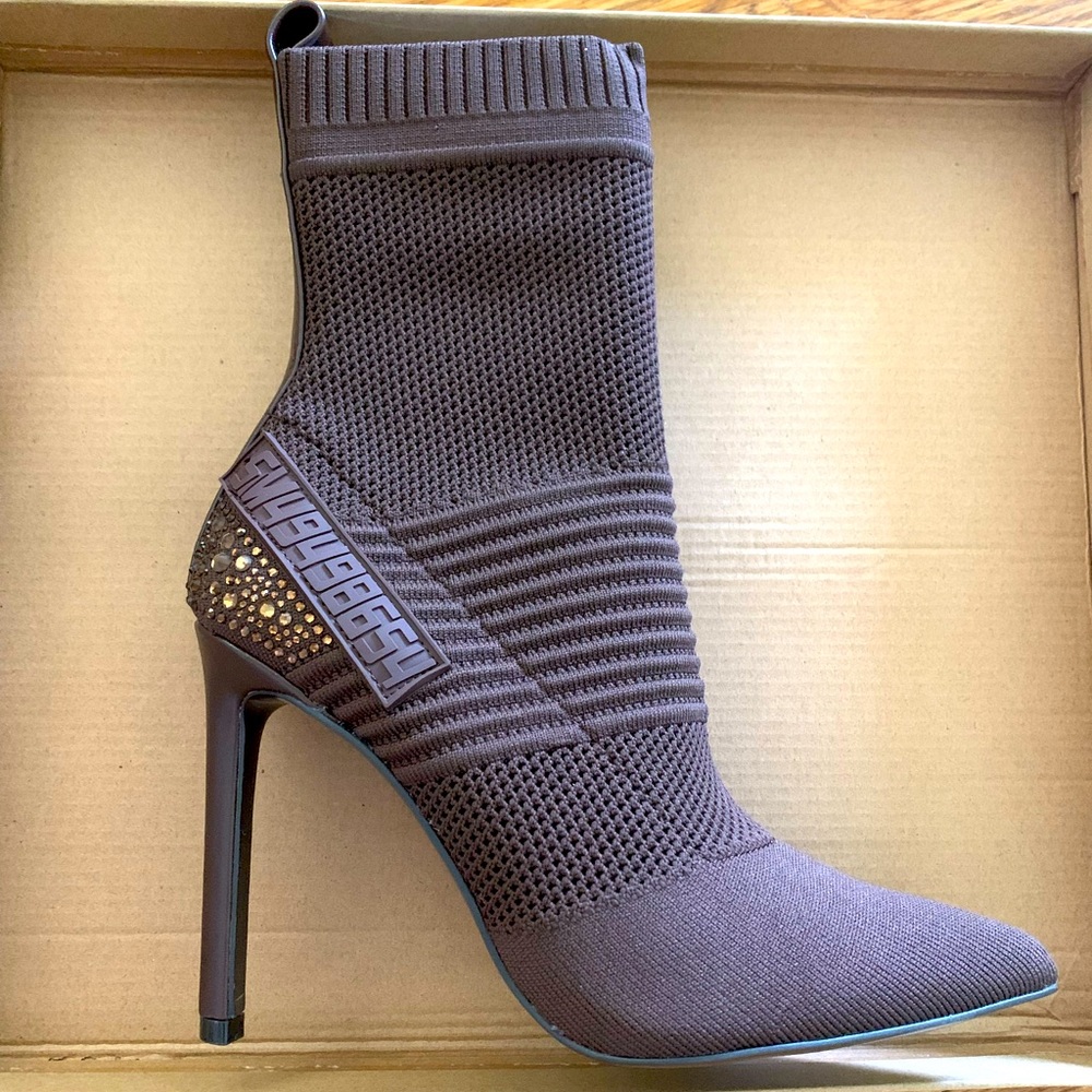 Brown Steve Madden booties